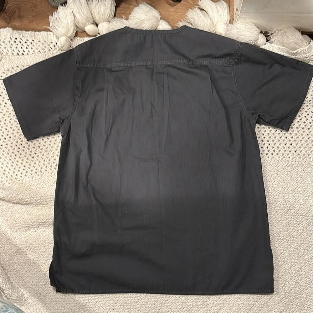 Carhartt  Black Scrub Top Womens Small Gray - Image 6