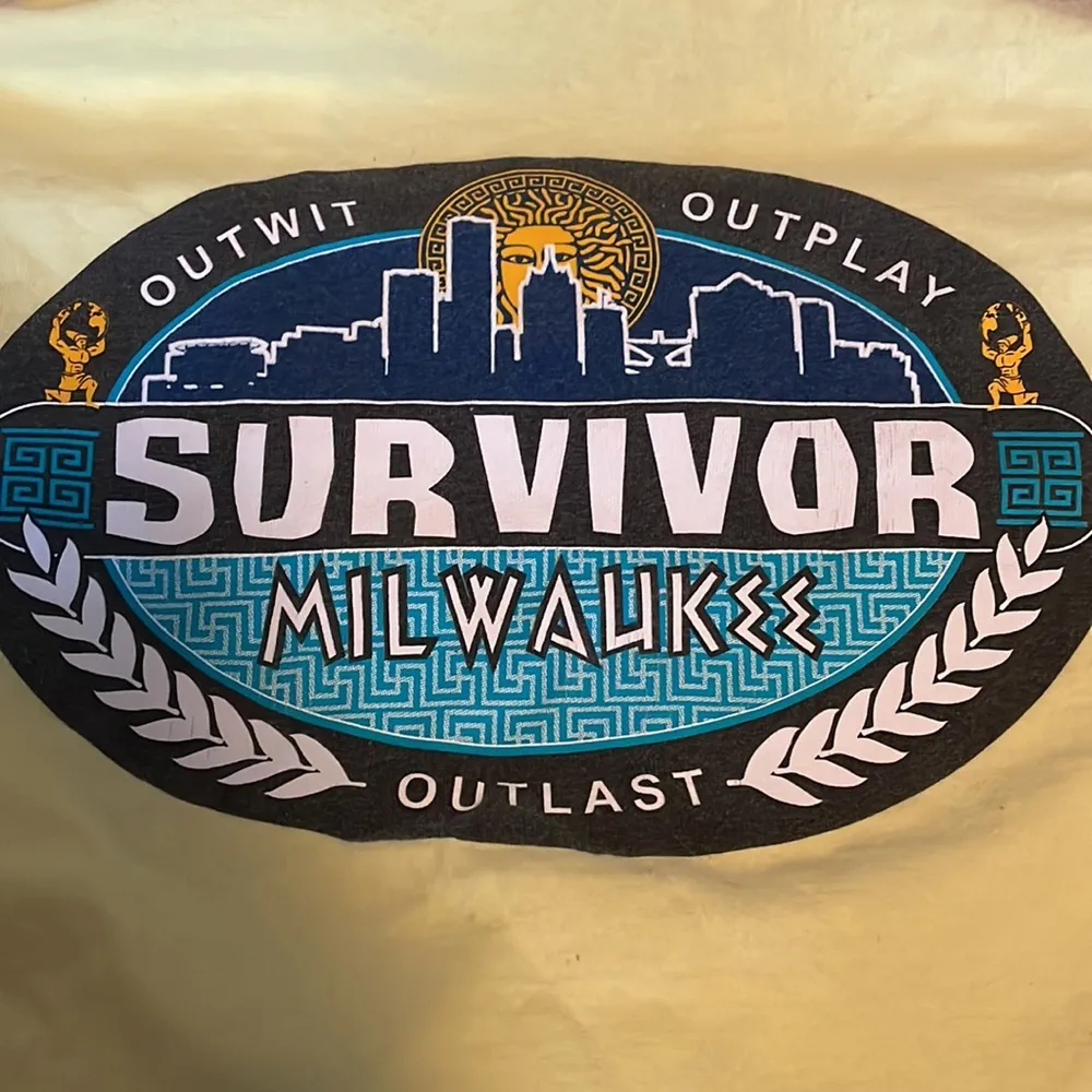 Light Yellow Kappa Delta Milwaukee Fitted Tee - Image 7