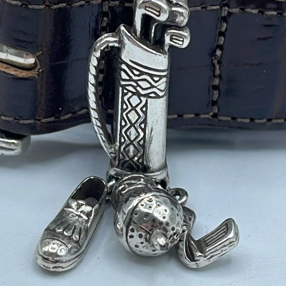 Brighton leather size 30 golfer’s buckle belt. - Image 2