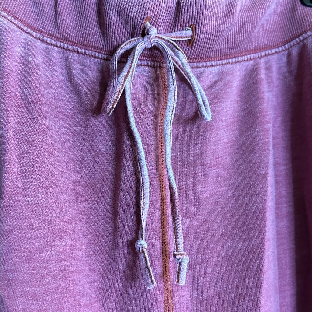 Intimately Free People Cozy All Day Harem Joggers Winding Road Mauve New W/ Tags - Image 9