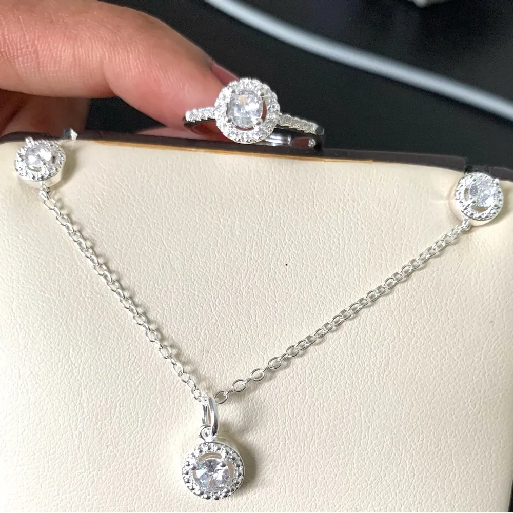 925 Stamped Jewelry set - Image 3