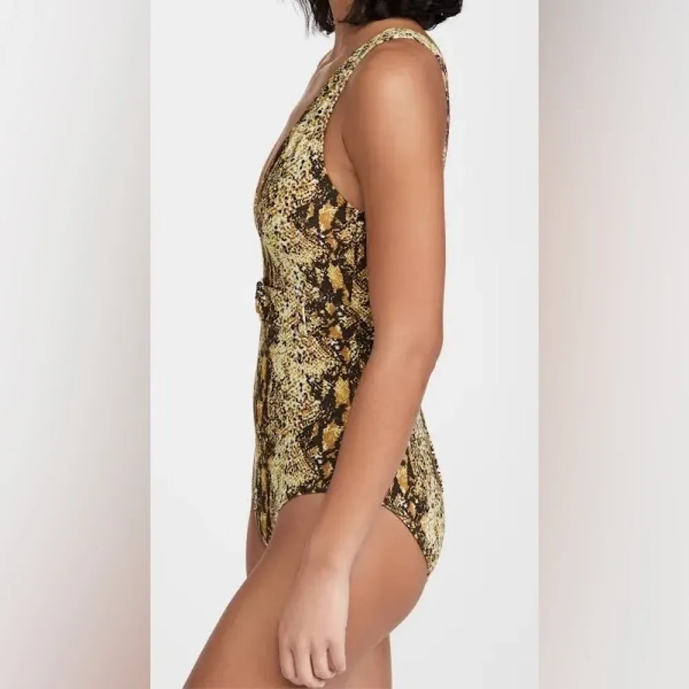 Faithful the Brand - Snake Print Delhi One-Piece Swimsuit - Image 4