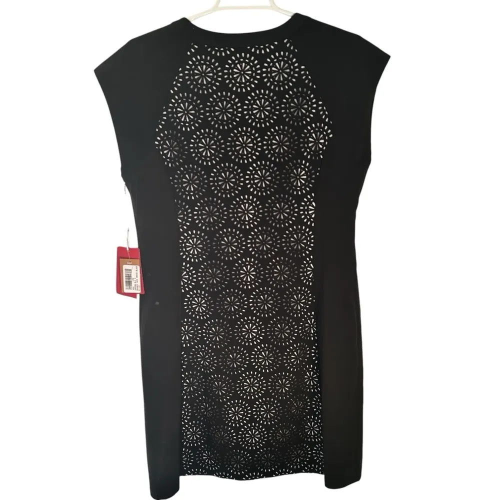 NWT Krimson Klover Title Nine Laser Cut Dress W15 Black Size M - Image 2