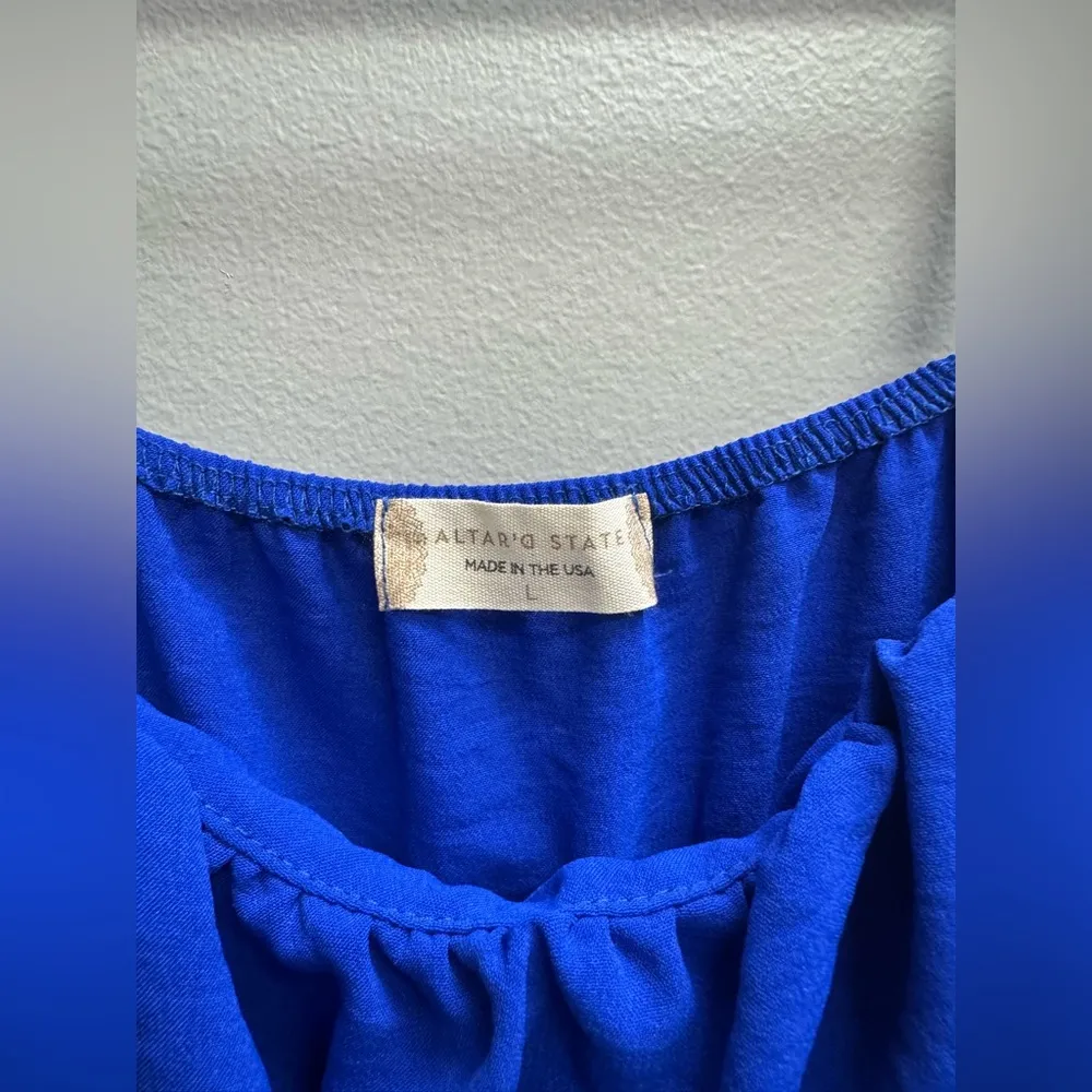 Altar'd State Royal Blue Maxi Dress - Image 2