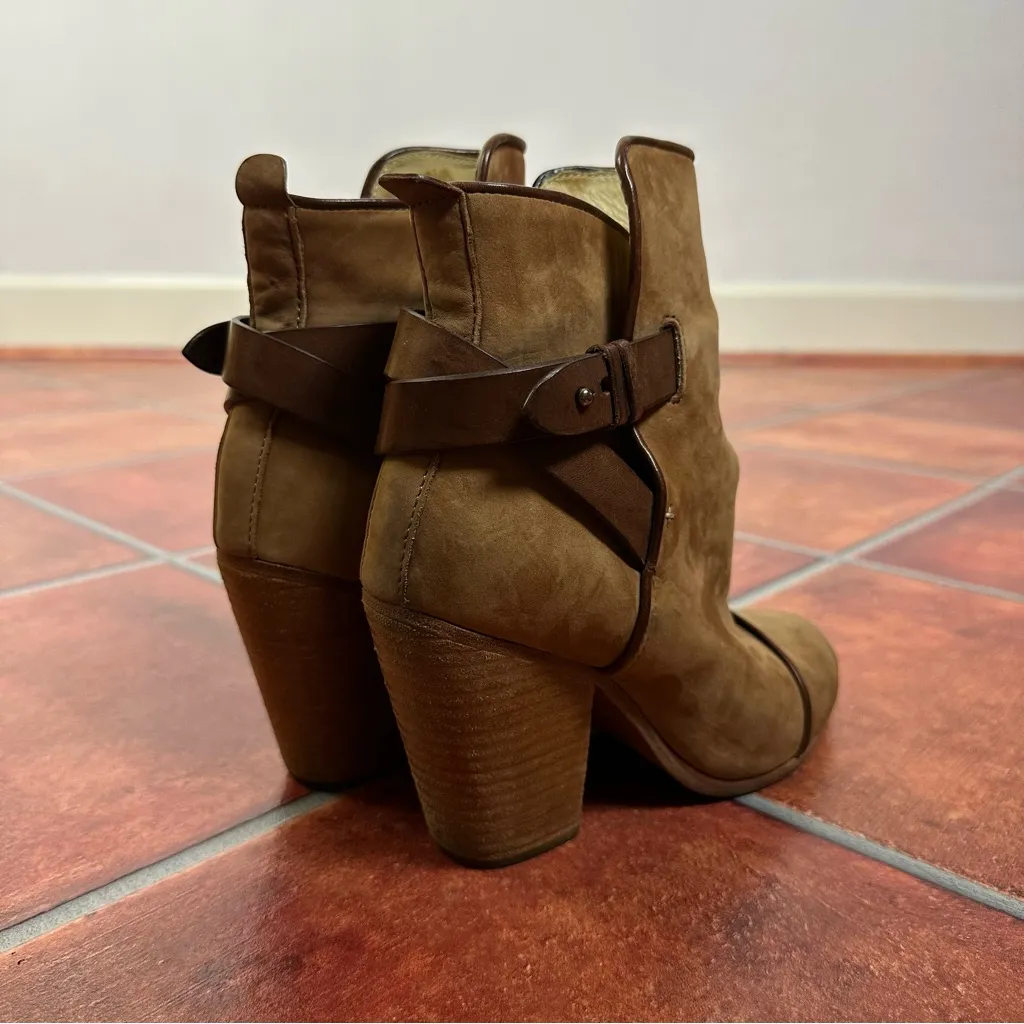 rag & bone Two Tone Leather Ankle Boots - Image 6