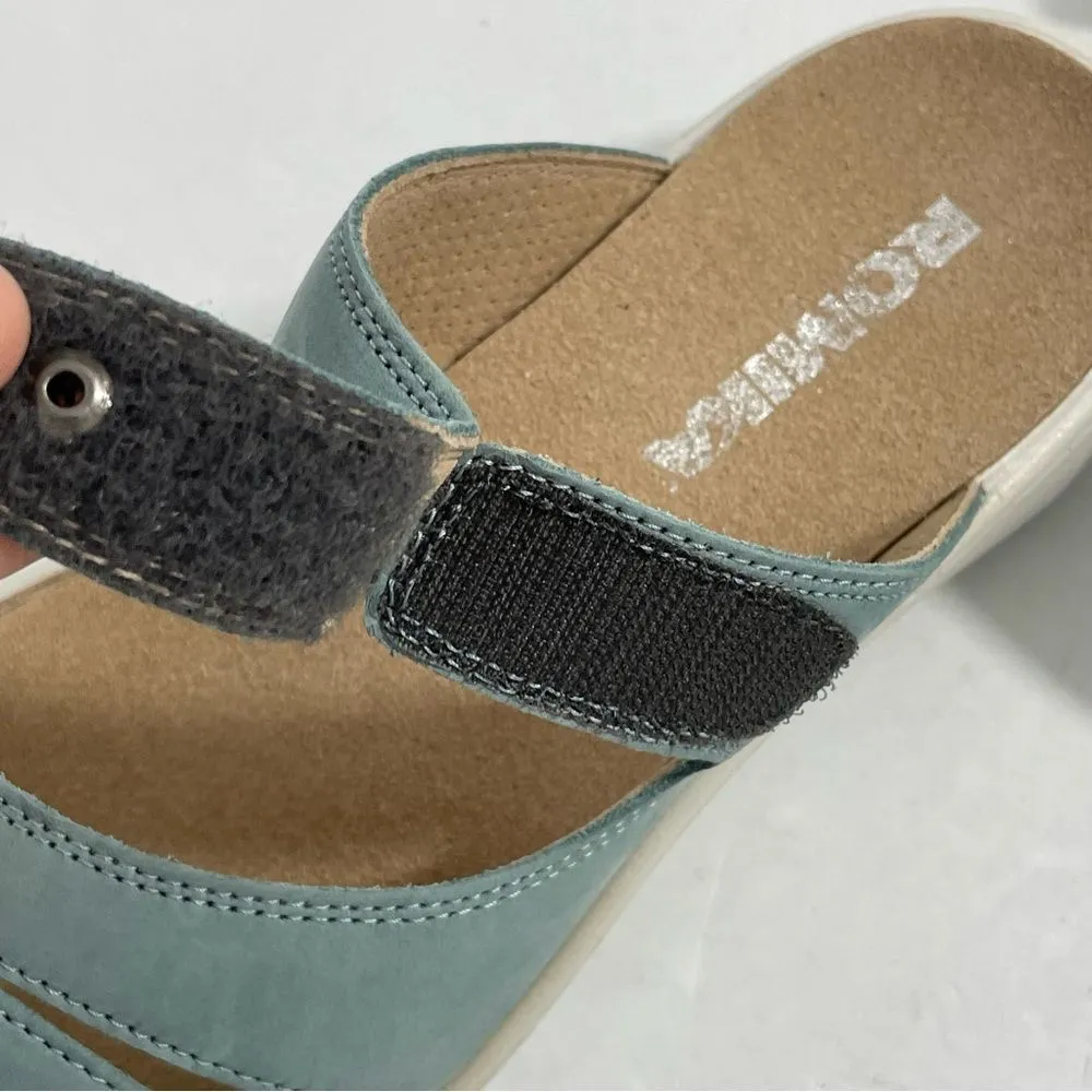 NEW Romika Ibiza 110 Slide Sandals Mint Green Women’s Size EU‎ 37 Shoes - Image 9
