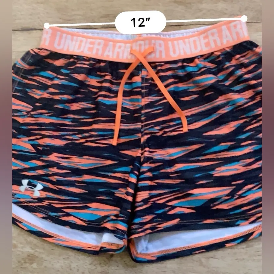 Under Armour‎ Women’s XS Heat Gear UA Play Up Printed Running Shorts - Image 8