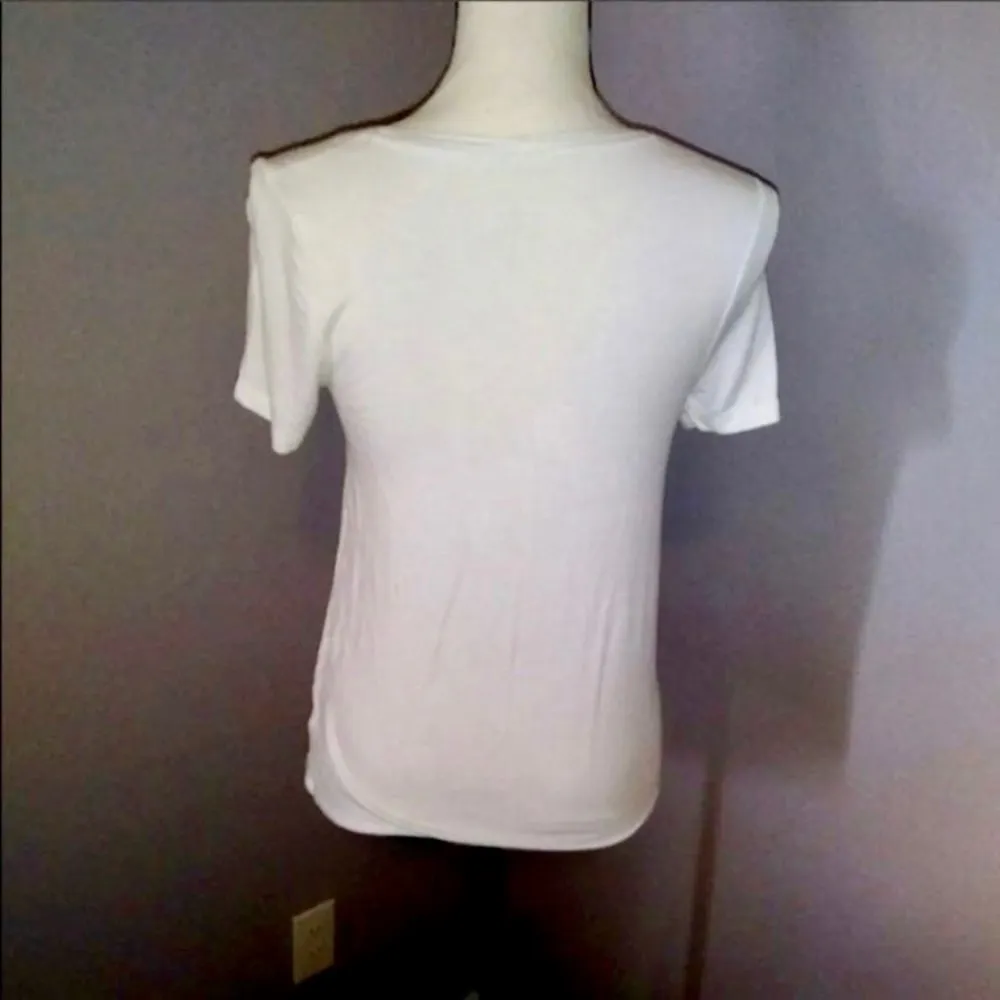 A New Day  casual plain white tee shirt - Image 4