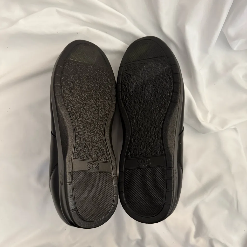 NWOT SAS Me Too Leather Walking Shoe 10WW Size Black Size 10 - Image 5
