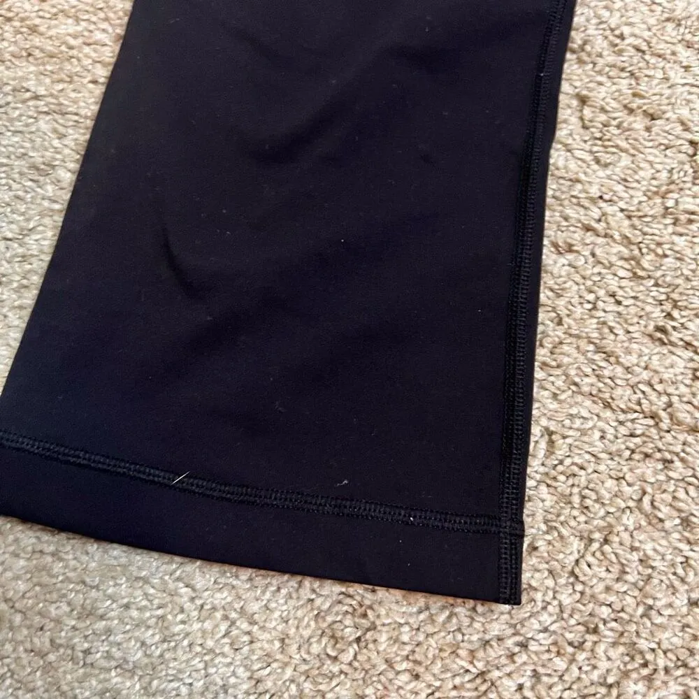 Lululemon Athletica Groove Crop‎ Split Calf Leggings Size 6 Compression Active - Image 5