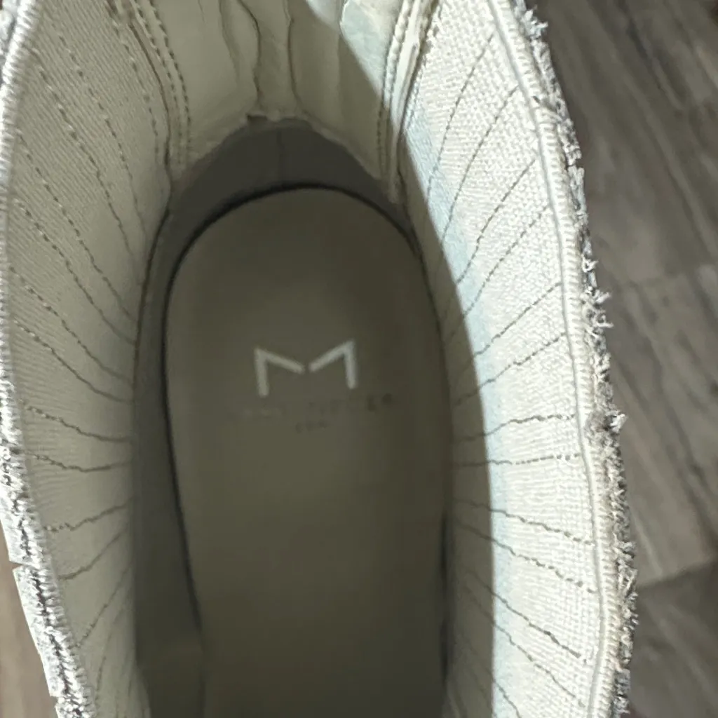 Marc Fisher Cream Ankle Boots - Image 7