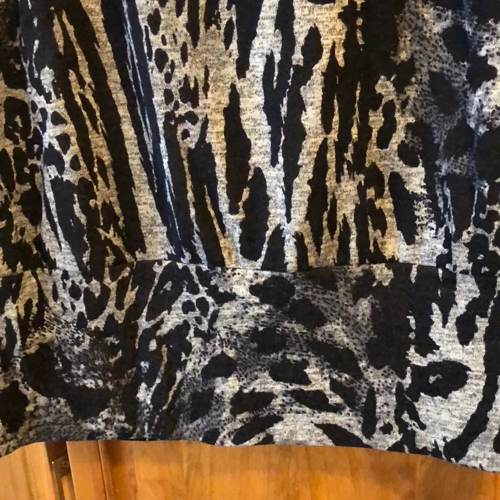 Soulmates Sweater Dress Leopard Print Tunic Medium - Image 3