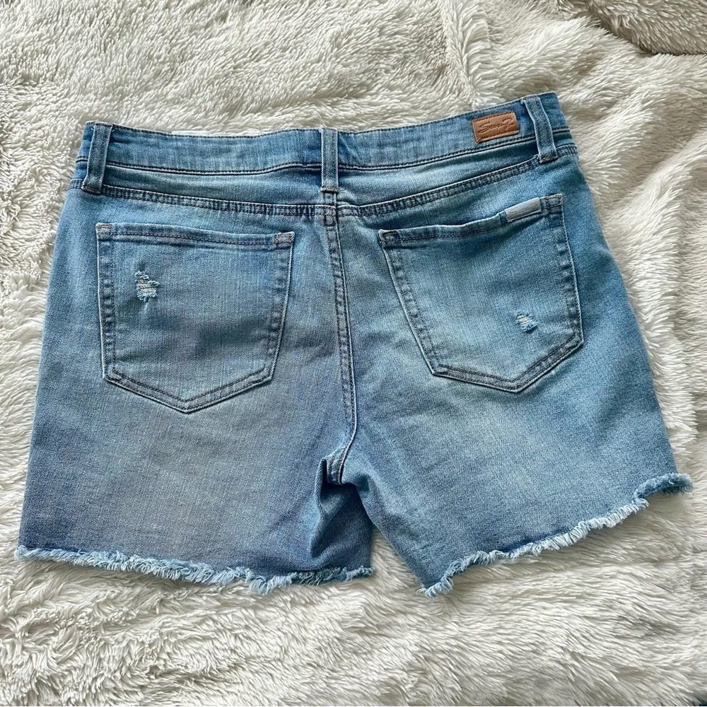 SEVEN WEEKEND RAW HEM JEAN SHORTS - Image 9