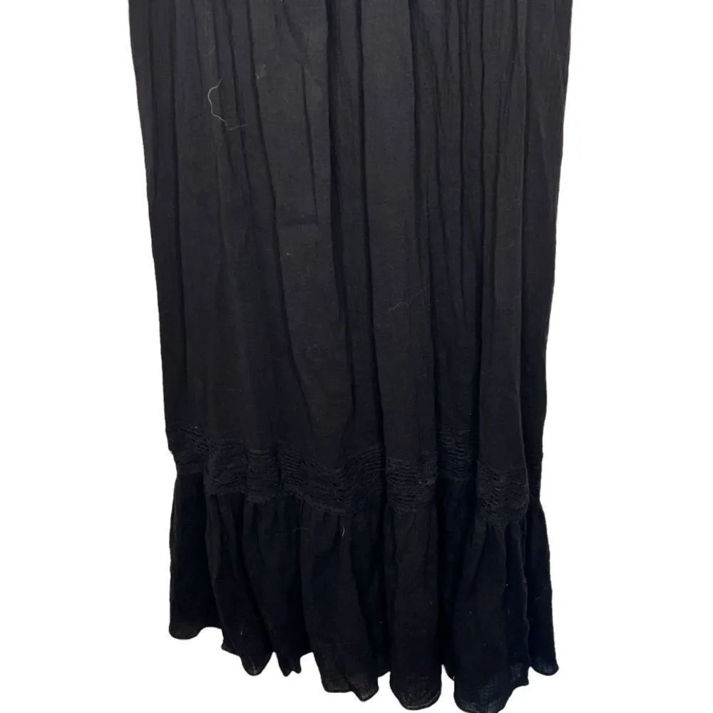 Lane Bryant Black Cotton‎ Dress - Image 4