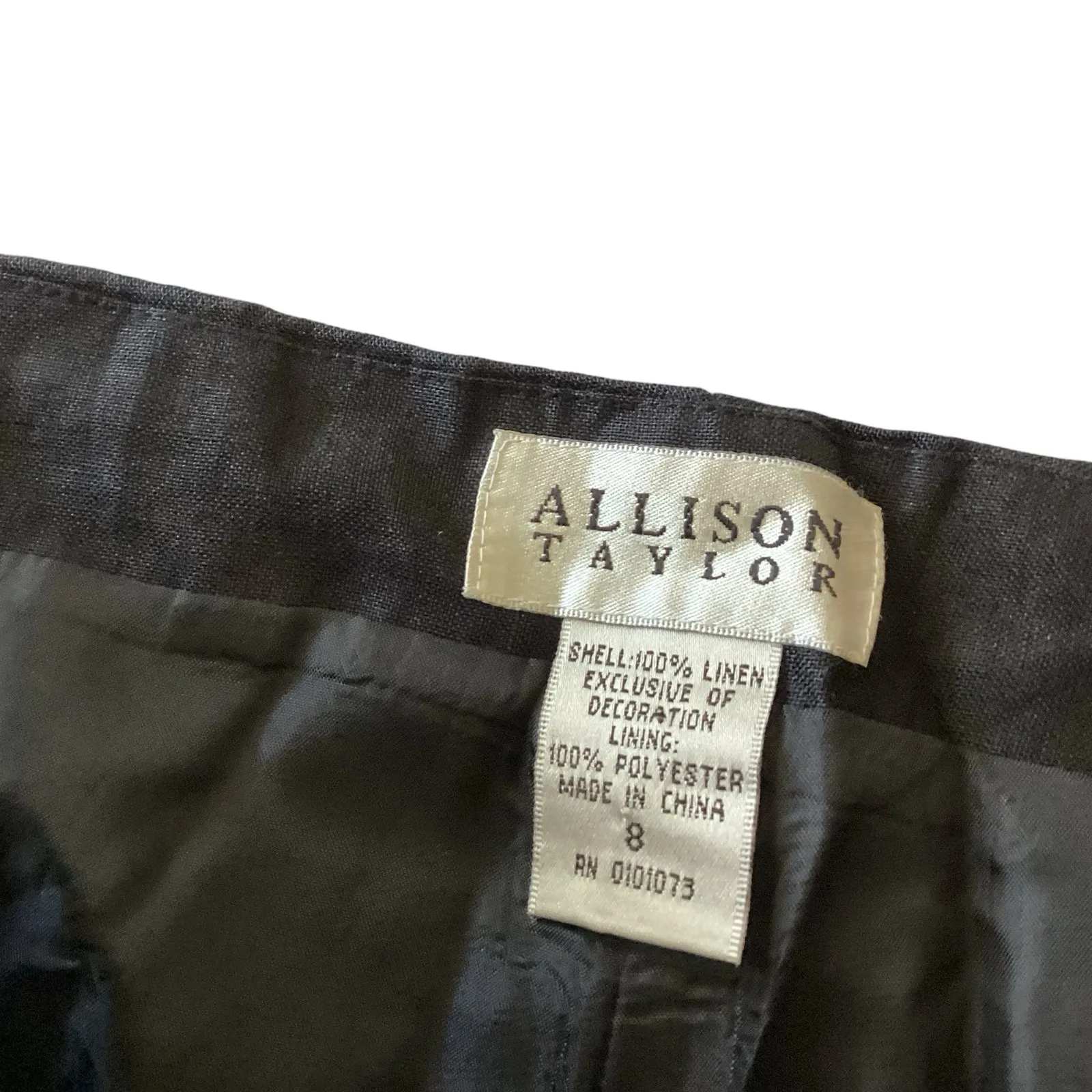 Allison Taylor Vintage  Linen Pants - Image 3