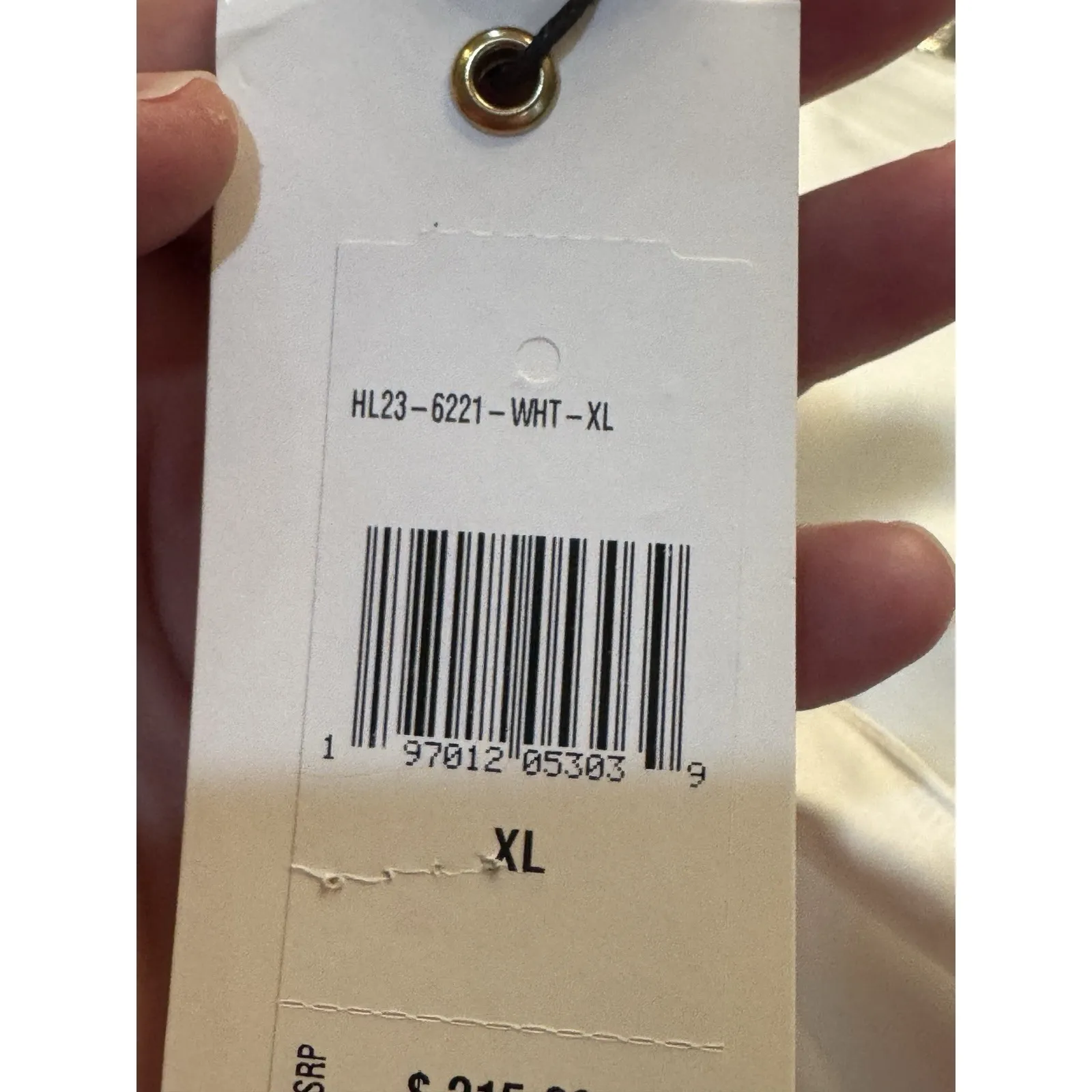 Retrofête Marilyn Tulip‎ Miniskirt White Size XL White Faux Wrap Ruched Satin - Image 10