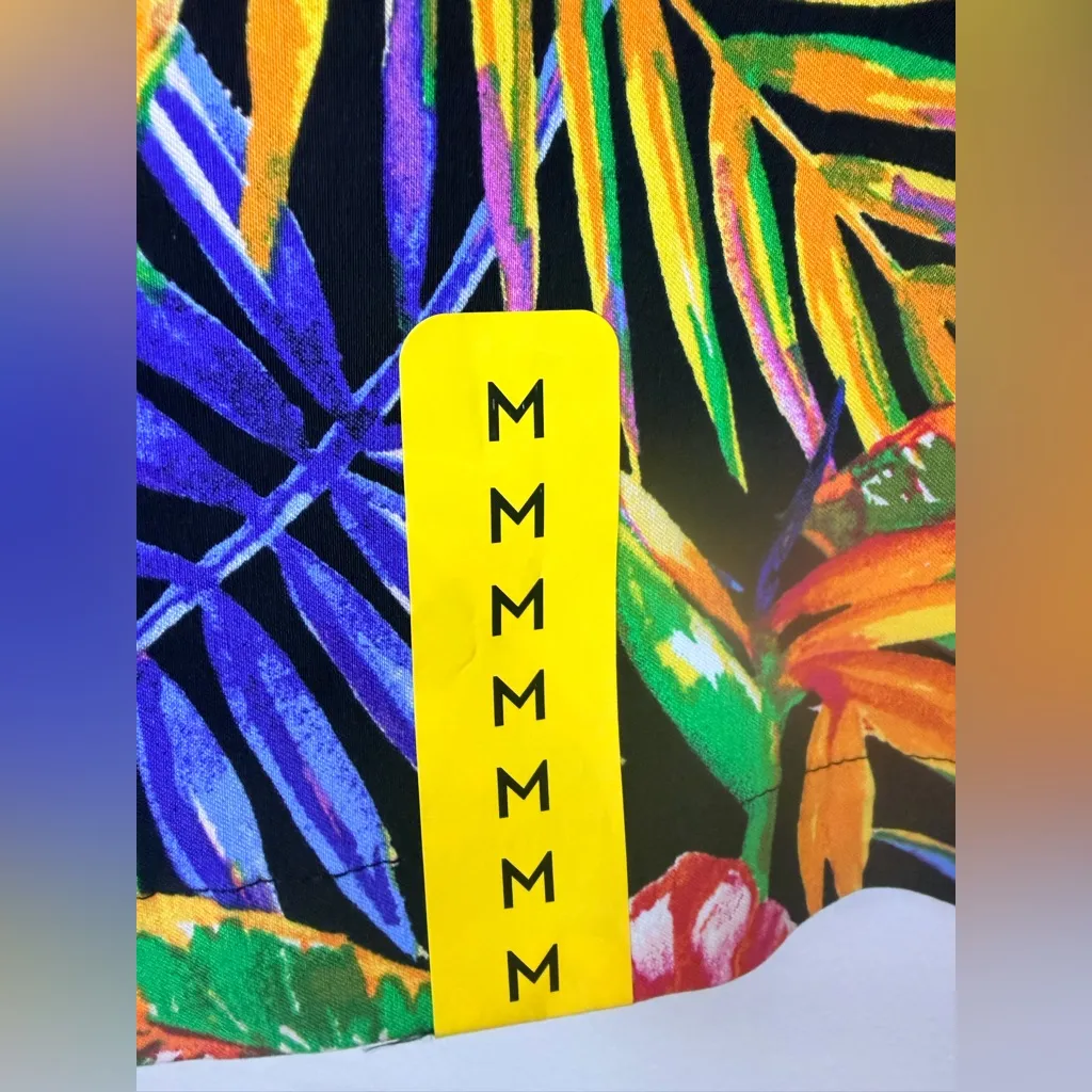 Rafaella  Skort Functional Pockets, Size M Tropical Print NWT! - Image 5