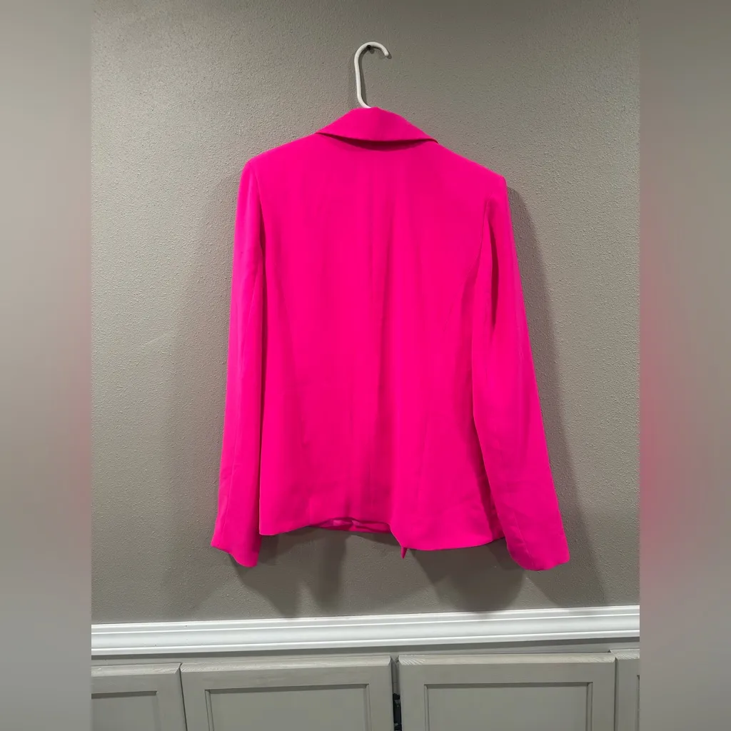 Steve Madden Payton Blazer Hot Pink Revolve - Image 6
