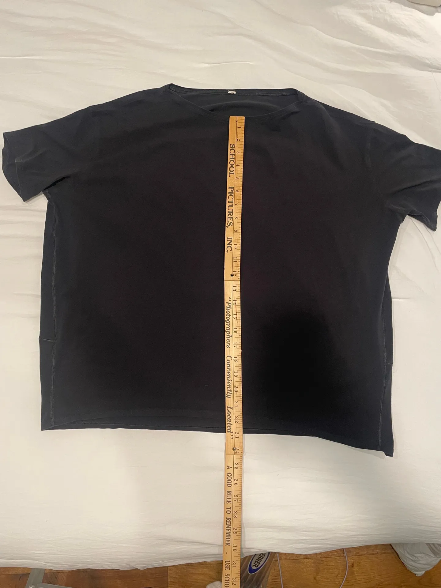 Lululemon Short Sleeve Black Shirt - Image 3