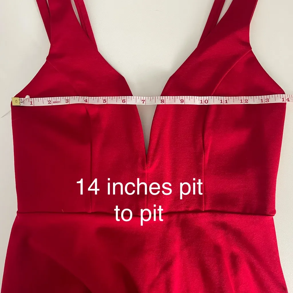 Lulus Red Sleeveless Fit & Flare Mini Dress – Perfect for Cocktail or Date Night - Image 7