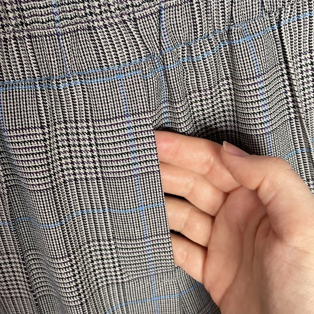 Primark pull on plaid pleated pants size 6 - Image 32