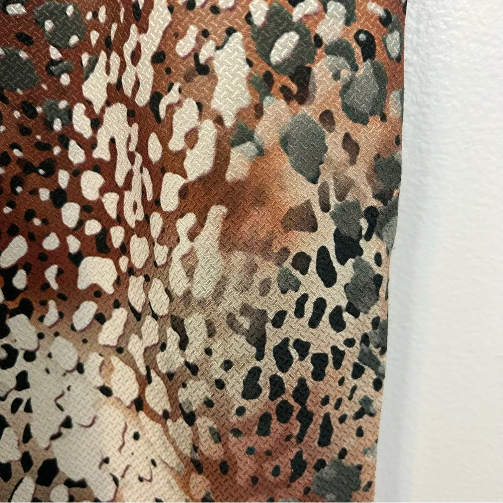 Roseanna Lightweight Leopard/Animal Print Silk Blend Trousers Size Small (UK 36) - Image 11