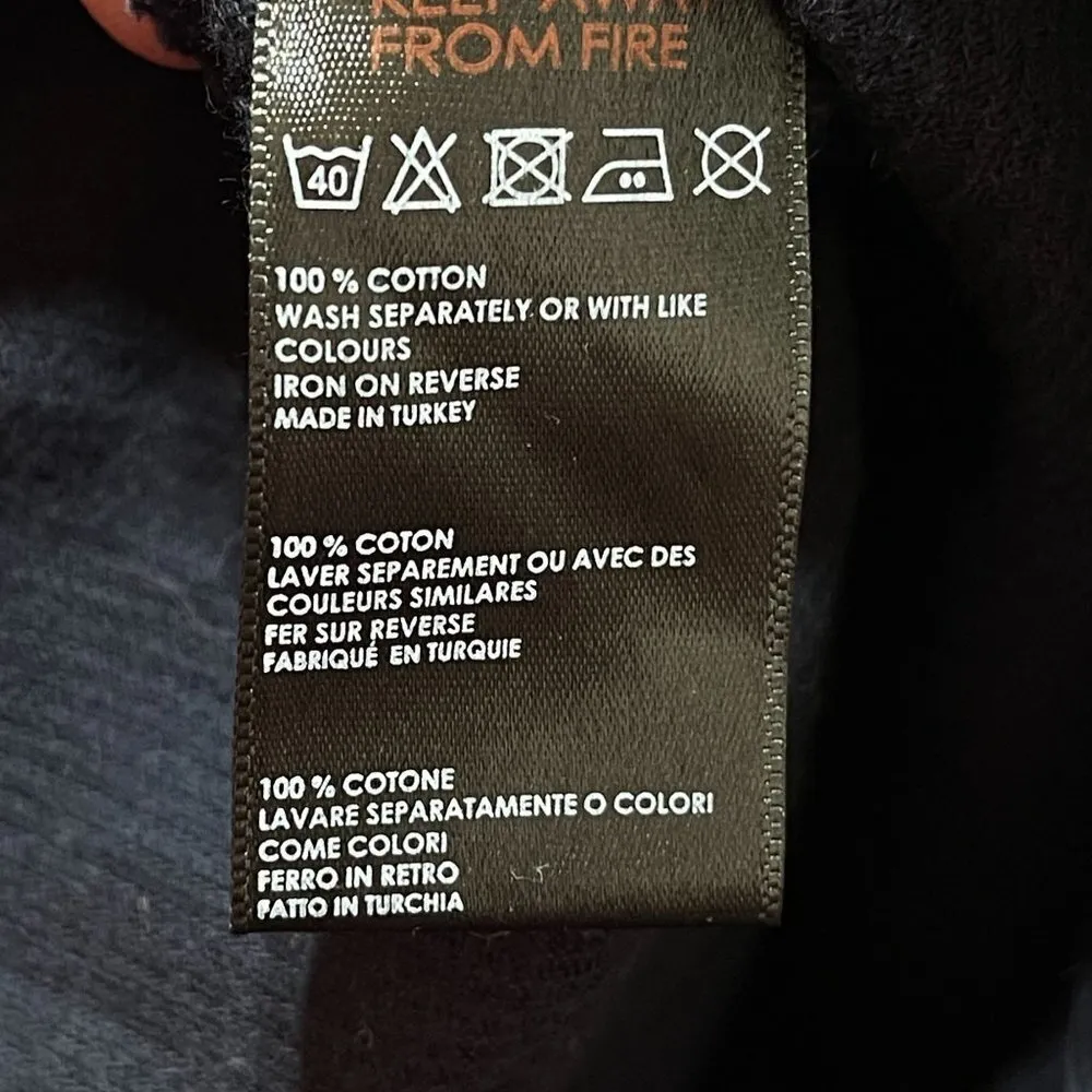 New BDG Urban Outfitters Corduroy Overall Dress Navy Blue Size S Small - Image 6