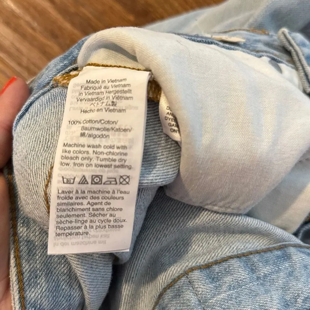 Madewell the curvy perfect vintage high rise straight jeans 25 petite - Image 11