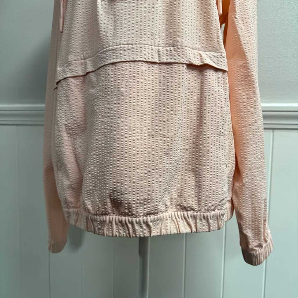 Lululemon Pack Light Pullover Long Sleeve Hooded Jacket Lightweight Light Pink 6 - Image 7