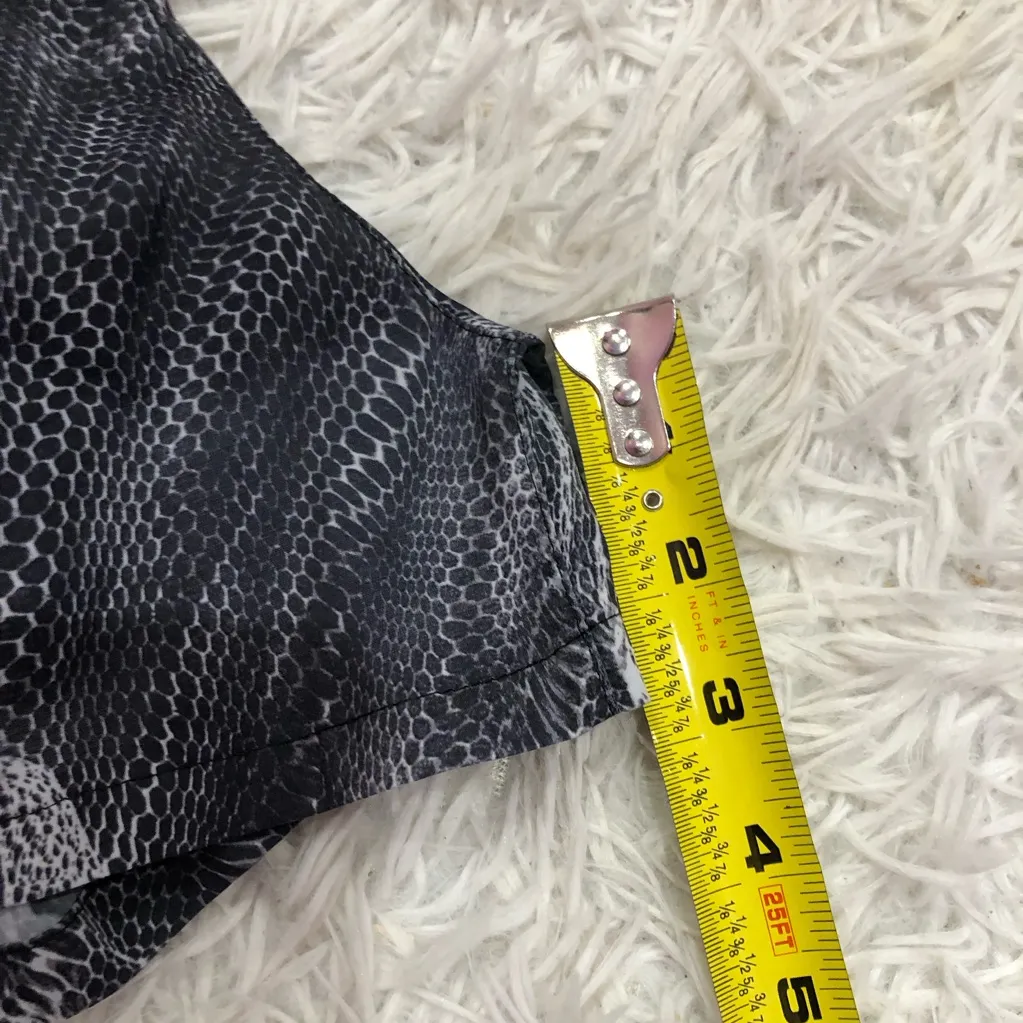 Nike Eclipse Dri Fit Running‎ Shorts Printed Black Grey Size Small - Image 7