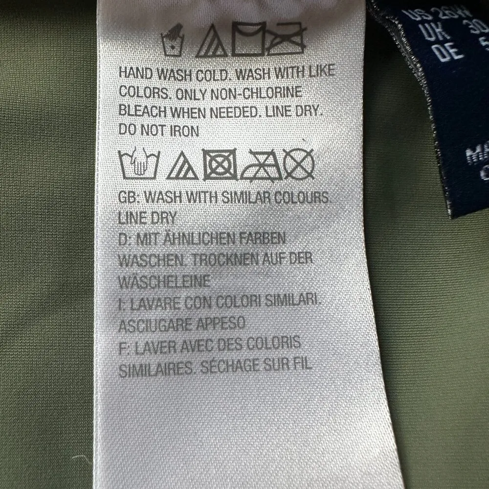 NWOT Swimsuits For All Chlorine Resistant Swim Skirt in Olive Green - Image 6