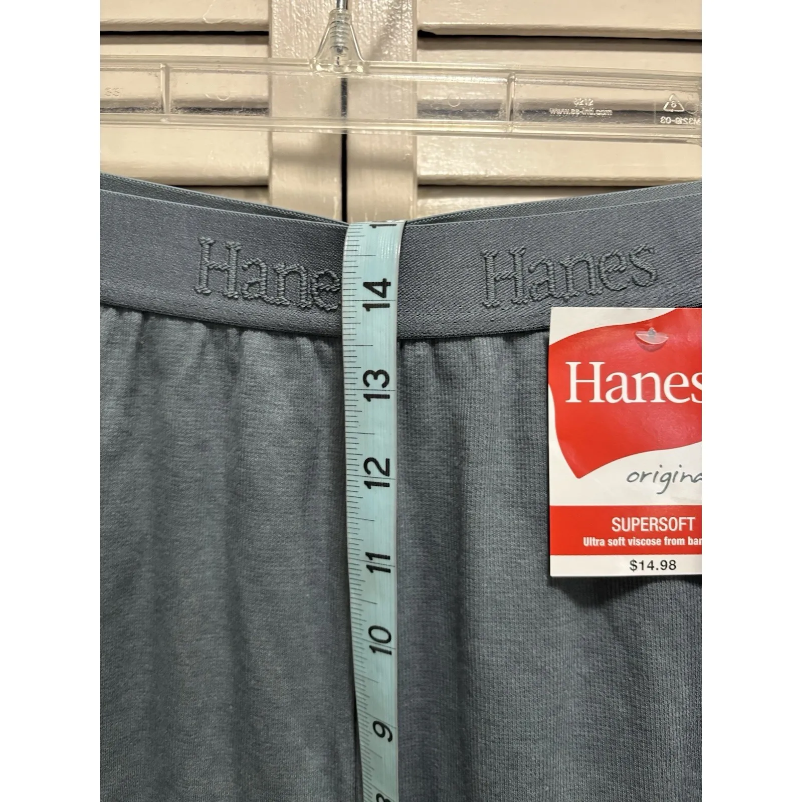 Hanes Women's‎ Size 2XL Charcoal Gray Originals SuperSoft Sleep Shorts NWT - Image 4