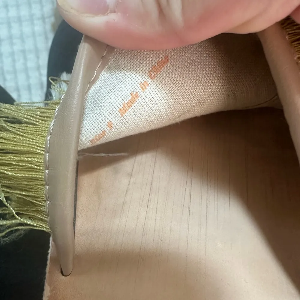 Dolce Vita Celaya Fringe Slide White Size 9 - Image 5