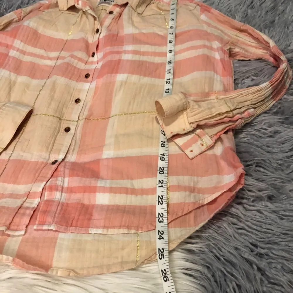 Holding Horses Plaid Sparkle Button Down Shirt - Image 3