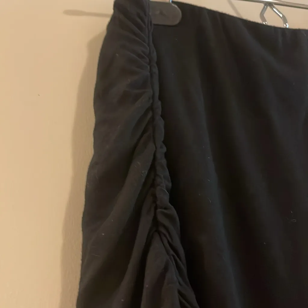 Tobi black long side slit skirt size small #99 - Image 3
