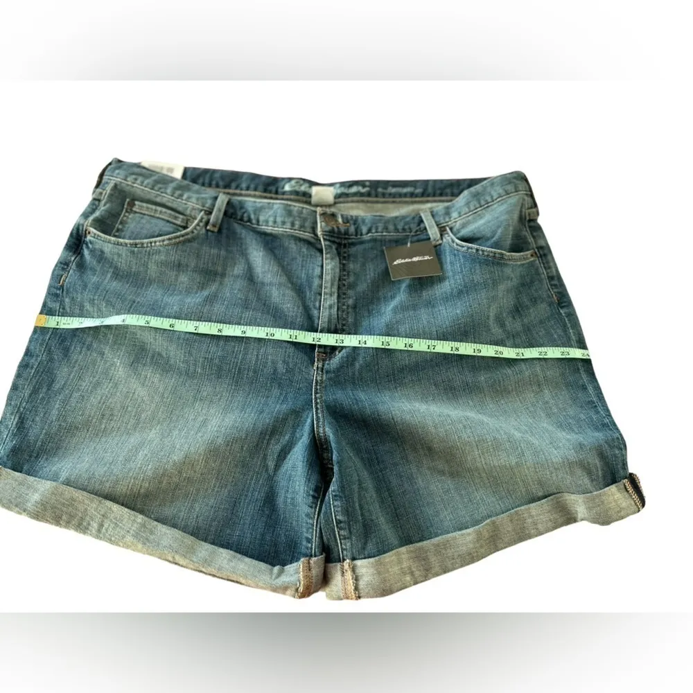 Eddie Bauer denim jean shorts Boyfriend fit size 20‎ - Image 7