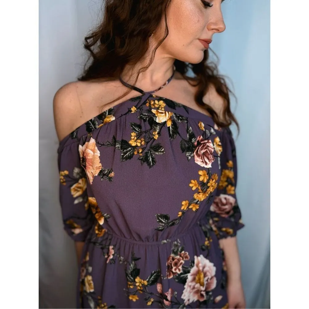 Francesca’s Mi Ami dress Purple Size XS - Image 6