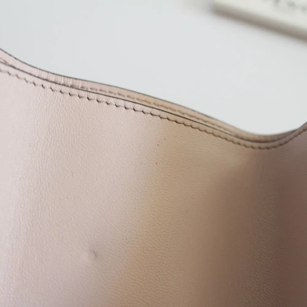 Givenchy  Red & Pink Edge Tri-Fold Leather Mini Compact Wallet - Image 9