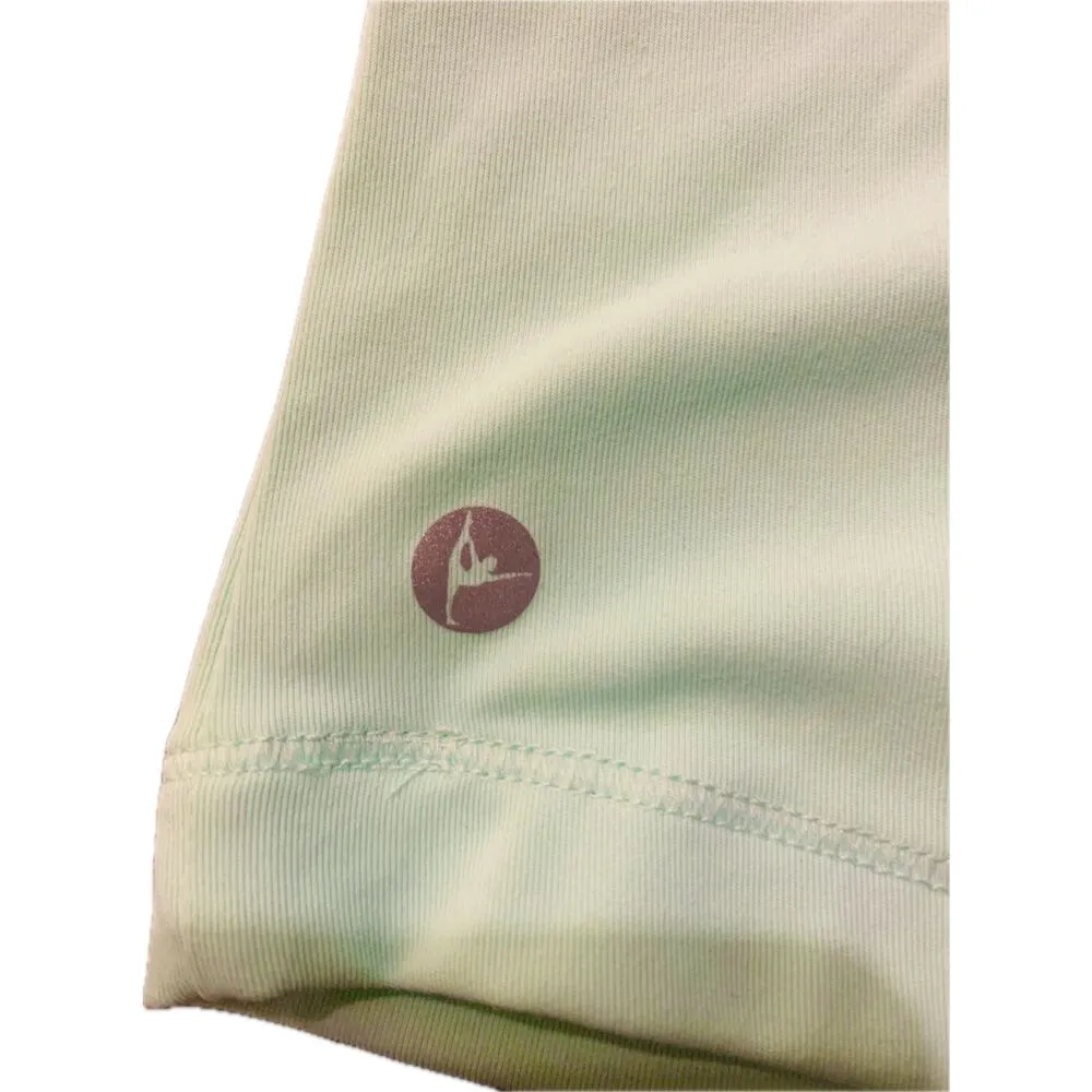 90 Degree By Reflex Strappy Open Back Workout Tank Top Honey Dew Aqua Green M Size M - Image 9