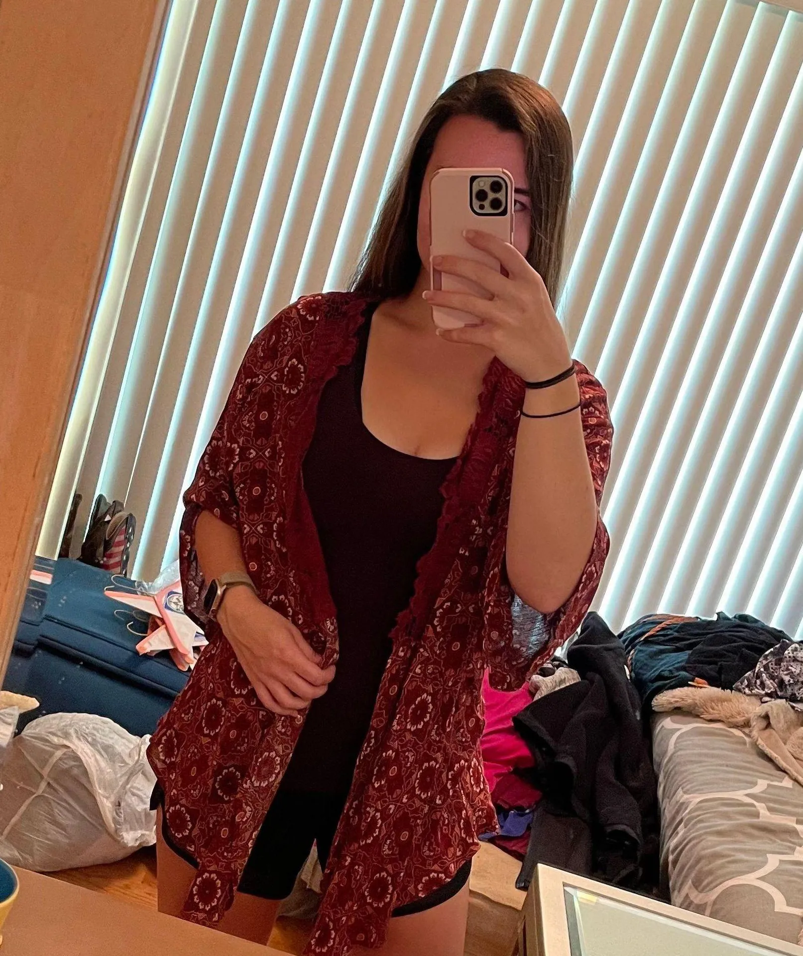 Lacey Printed Layering Cardigan - Image 4