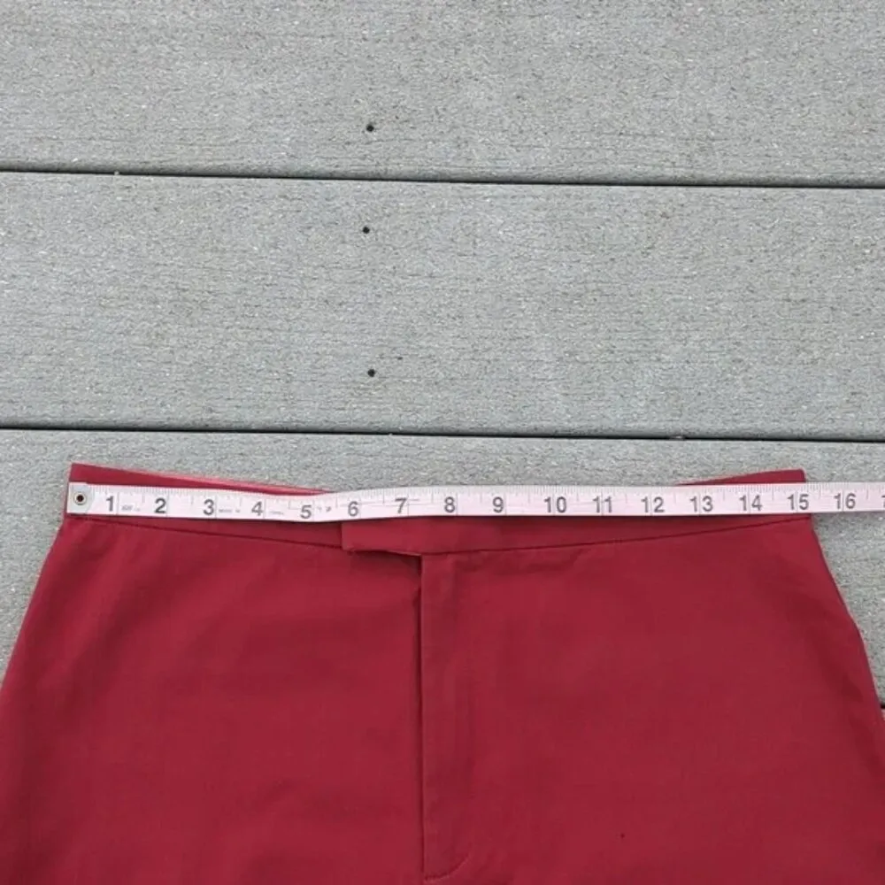 Banana Republic Stretch Pencil Skirt | Banana Republic Red Pencil Skirt Size 10 - Image 5