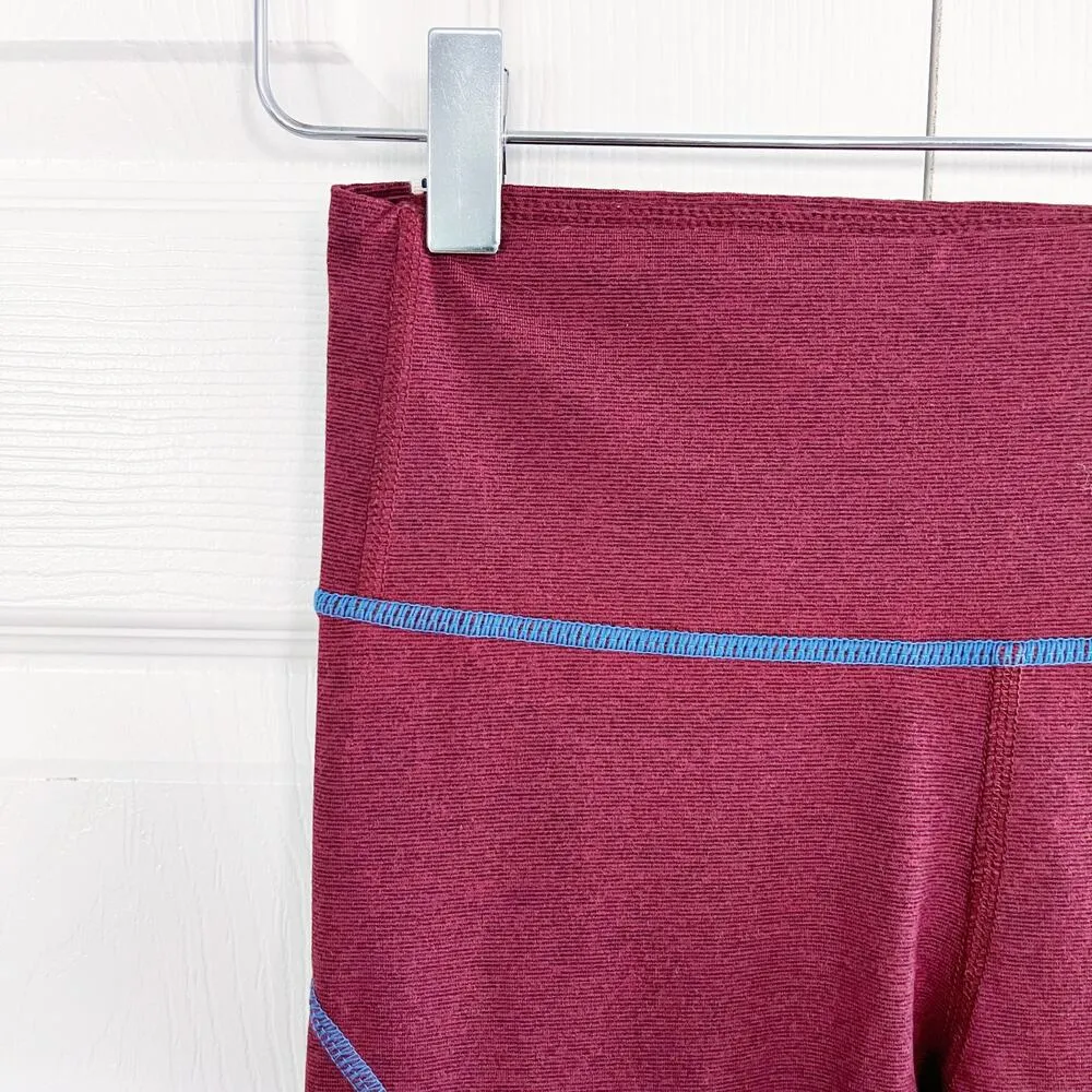 Weekend Sport by Marine Layer Mia Sport Legging in Rosewood - Image 4