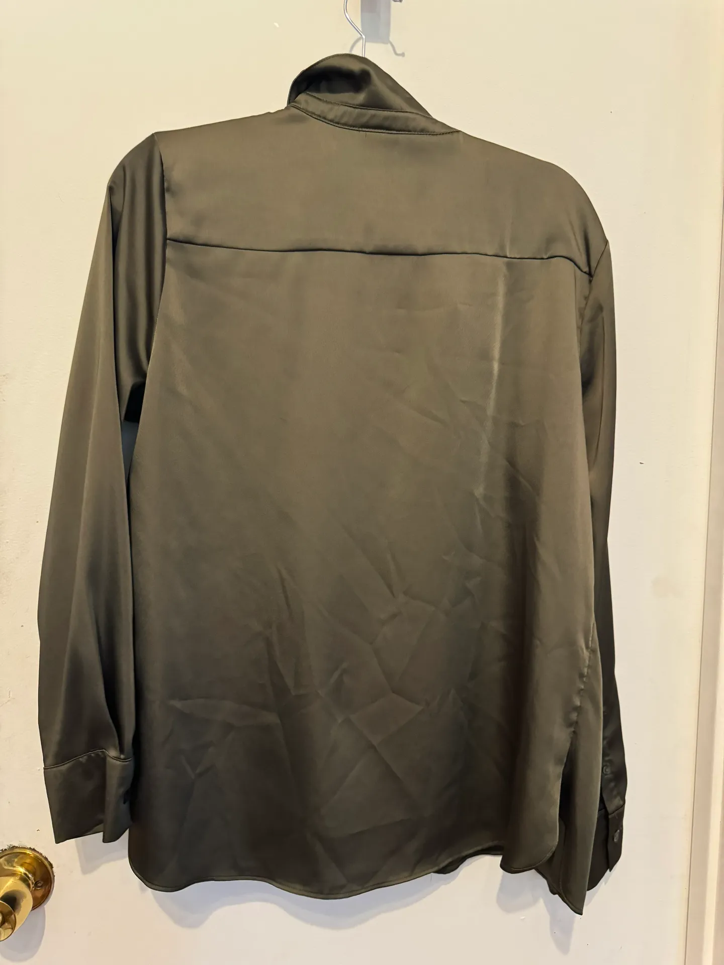 A New Day Satin Button Down - Image 4