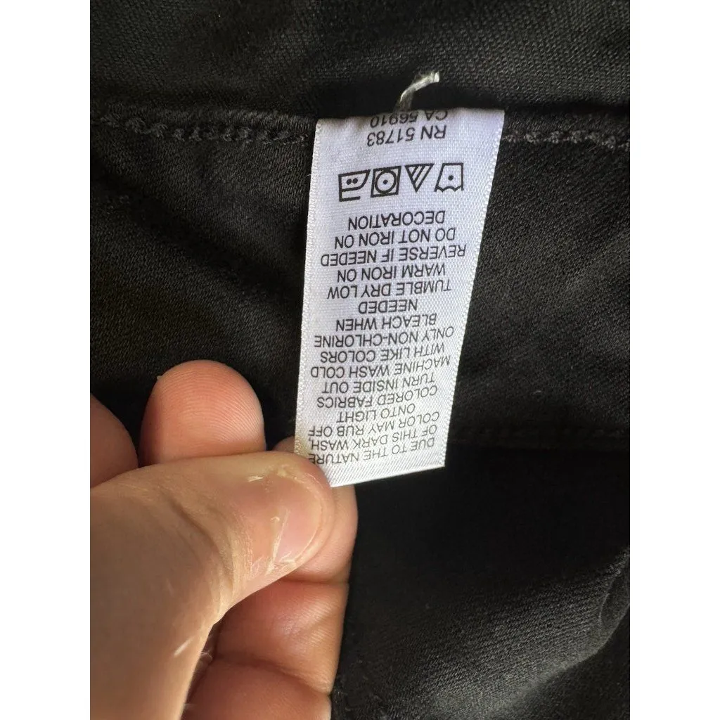 Maurices Women Size 18 Crop Pants Black Comfort‎ Star Design Preppy Holiday NWT - Image 10