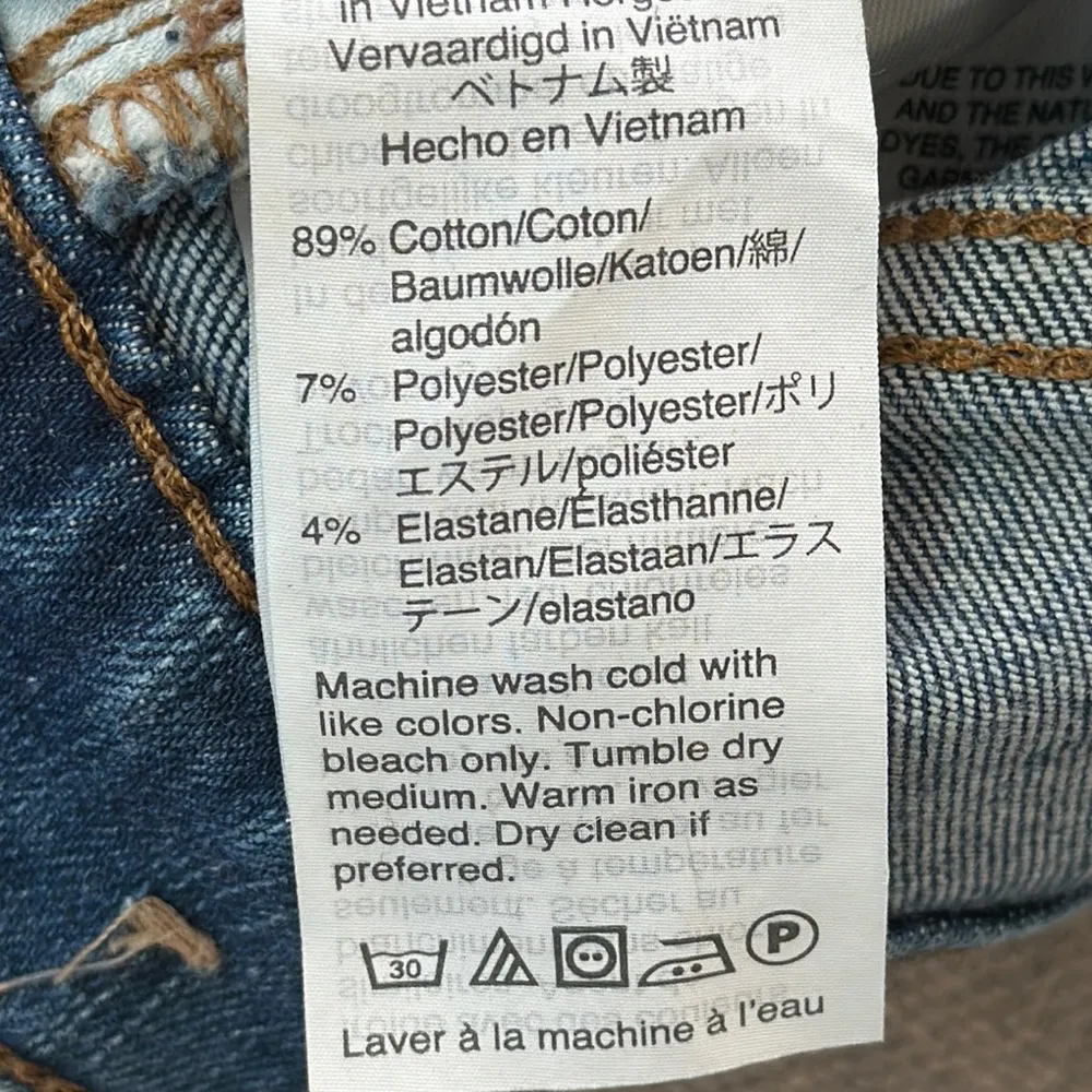 Madewell Women's 9” Mid-Rise Skinny Denim Blue Jeans - Image 7