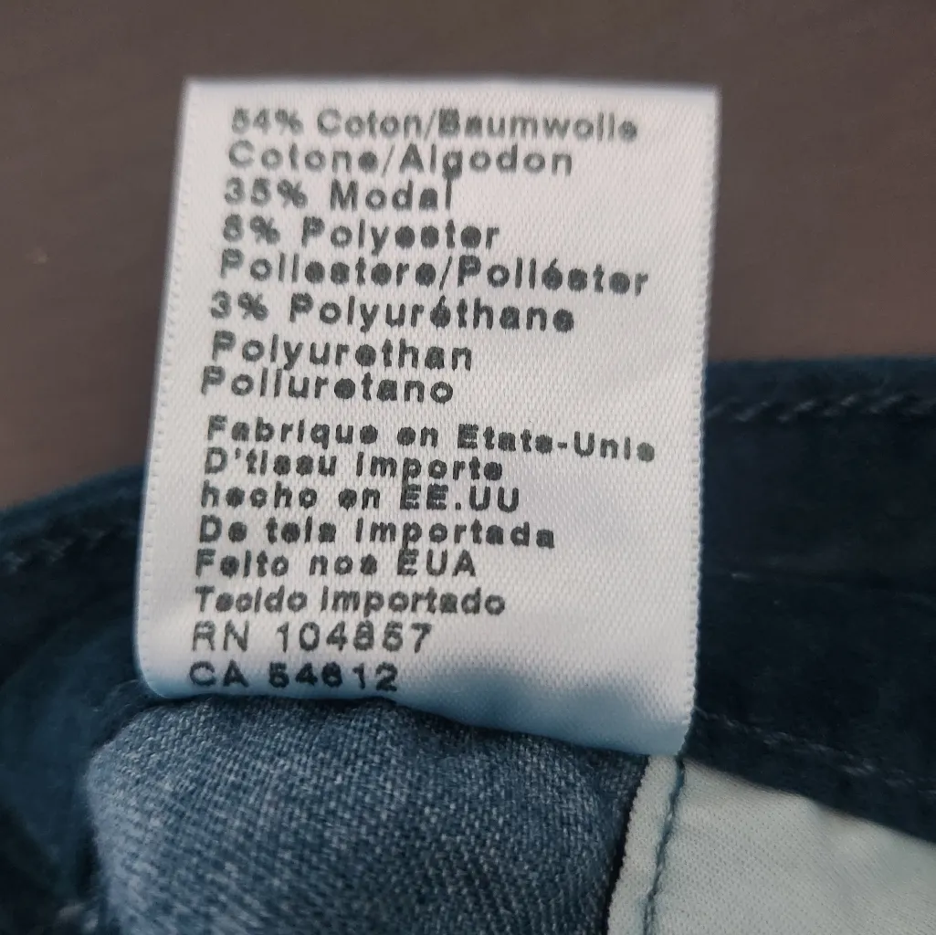 Anthropologie Teal Velvet Skinny Ankle Pants Size 25 High-Rise Stevie Ankle - Image 11