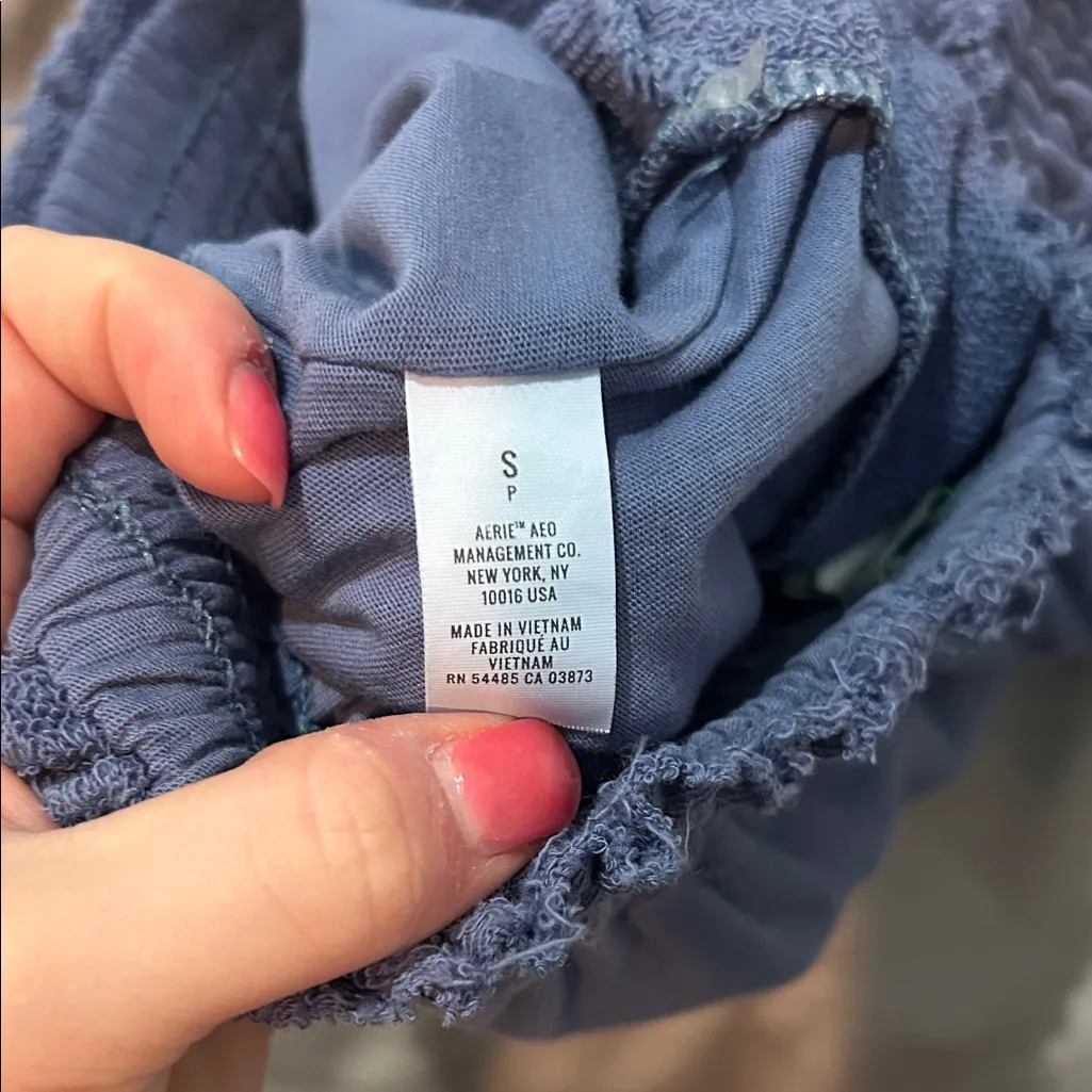 Aerie Women’s blue layered mini skirt - Image 4