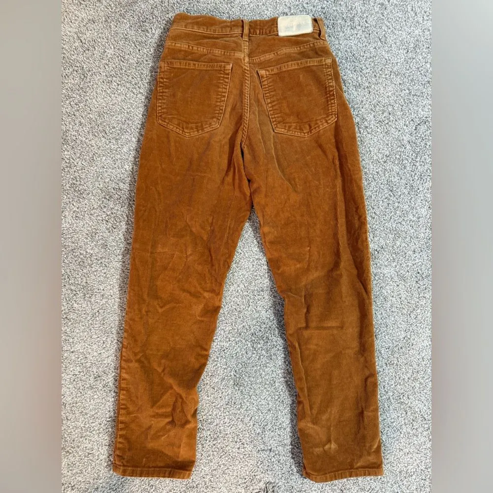 Everlane Baby Corduroy Cheeky Crop Pants Women’s Size 25 VGUC - Image 5