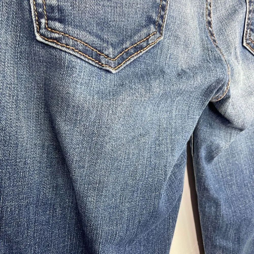 Current/Elliott Current Elliott Blue Stagecoach The Ankle Skinny Jeans 0 25 in - Image 4