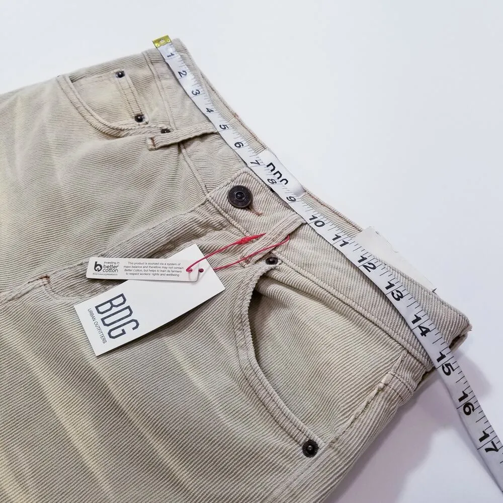 Urban Outfitters BDG size 28W 32L Mid Rise Flare Wide Leg Corduroy Pants - Image 4